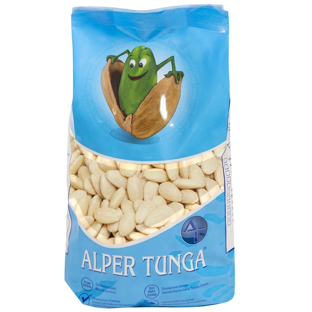 Alper Tunga Badem (Zarsız) Soyulmuş 500 gr
