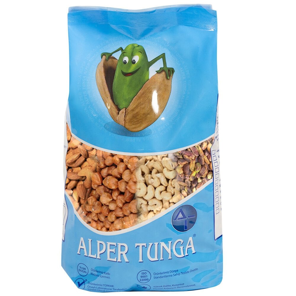 Alper Tunga Karışık Kuruyemiş Özel Ultra Çiğ Karışım 1000 gr